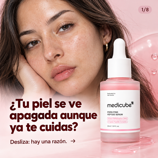 Medicube PDRN Pink Peptide | Tratamiento Tensor Anti-Edad con ADN de Salmón